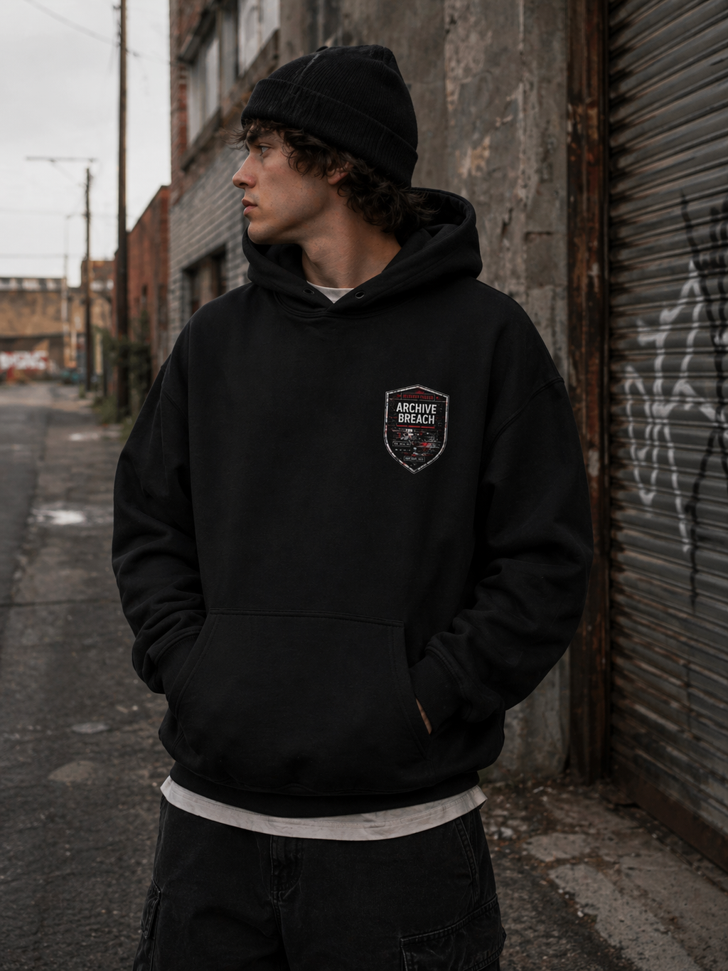 File_006: Archive_Breach Unisex Hoodie
