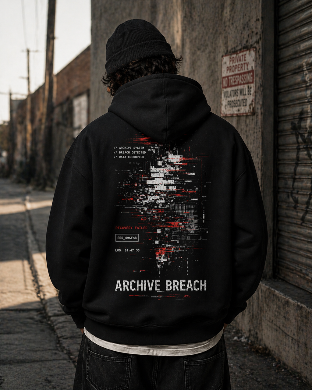 File_006: Archive_Breach Unisex Hoodie