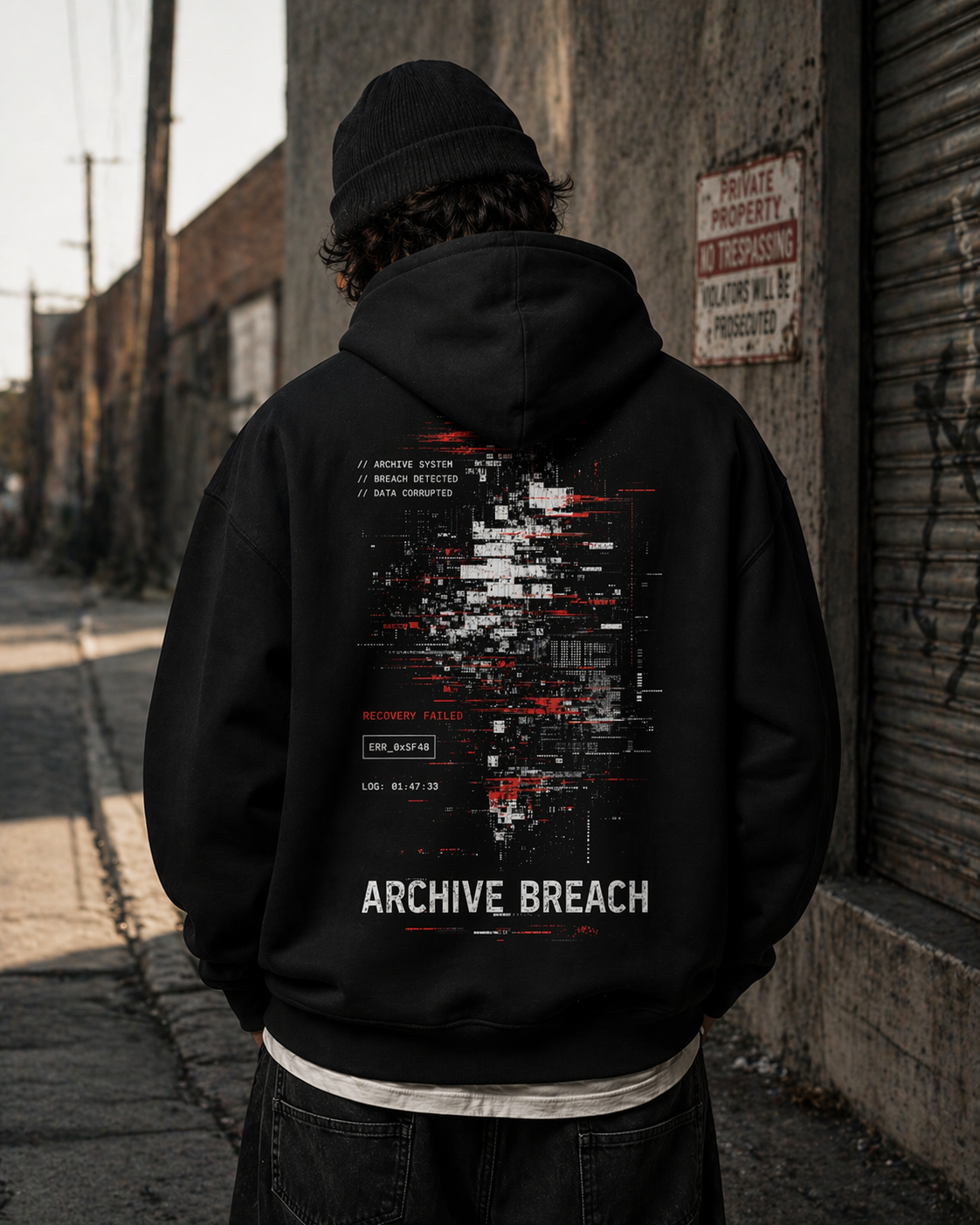 File_006: Archive_Breach Unisex Hoodie