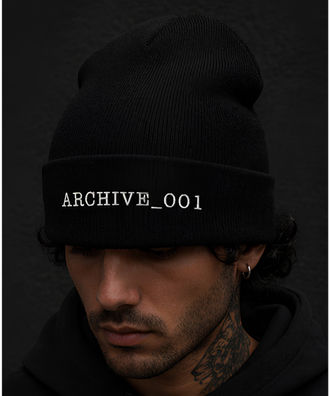 Archive_001 Cuffed Beanie