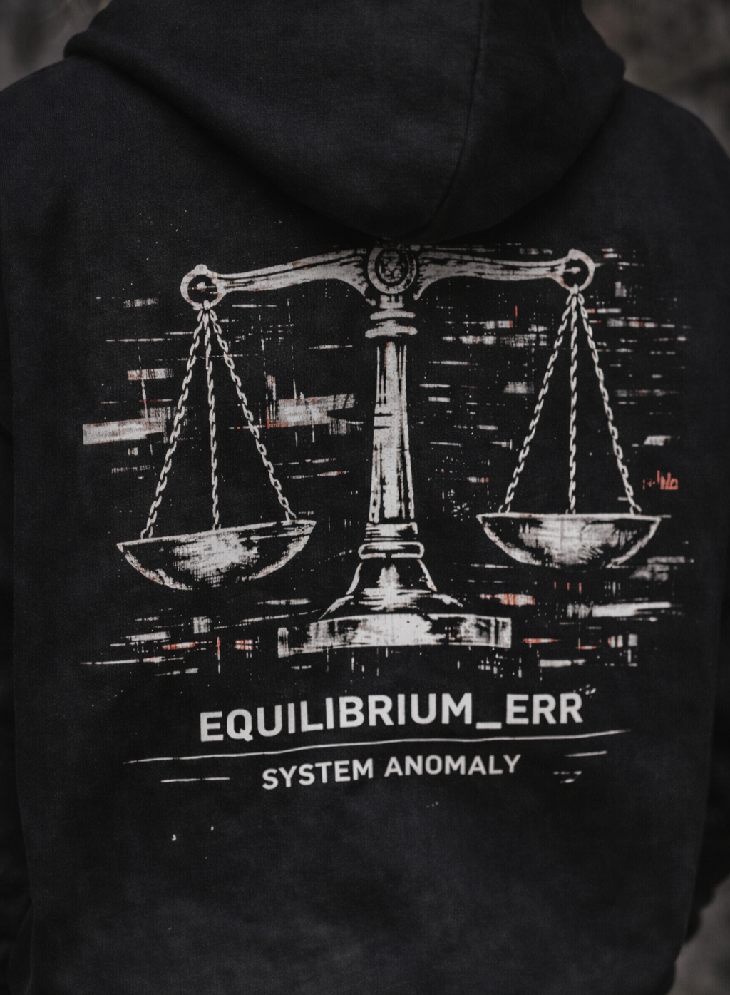 File_002: Equilibrium_Err Unisex Hoodie