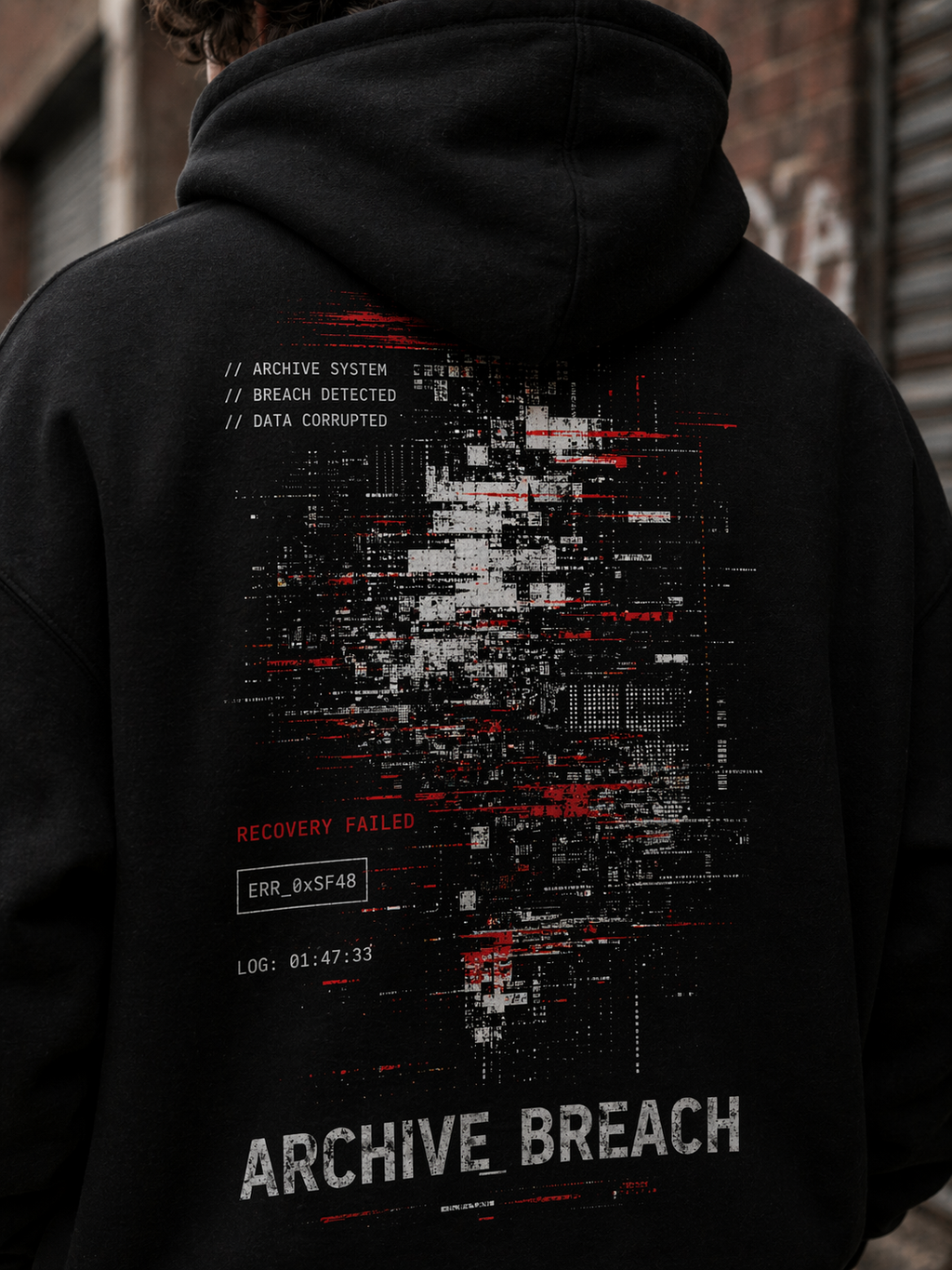File_006: Archive_Breach Unisex Hoodie