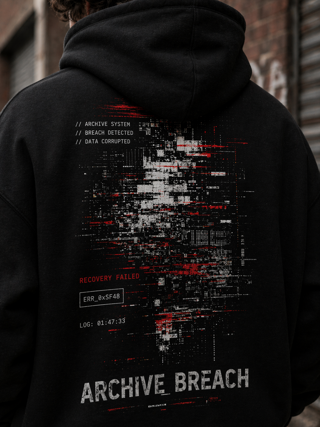 File_006: Archive_Breach Unisex Hoodie