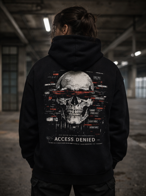 File_003: Identity_Redacted Unisex Hoodie