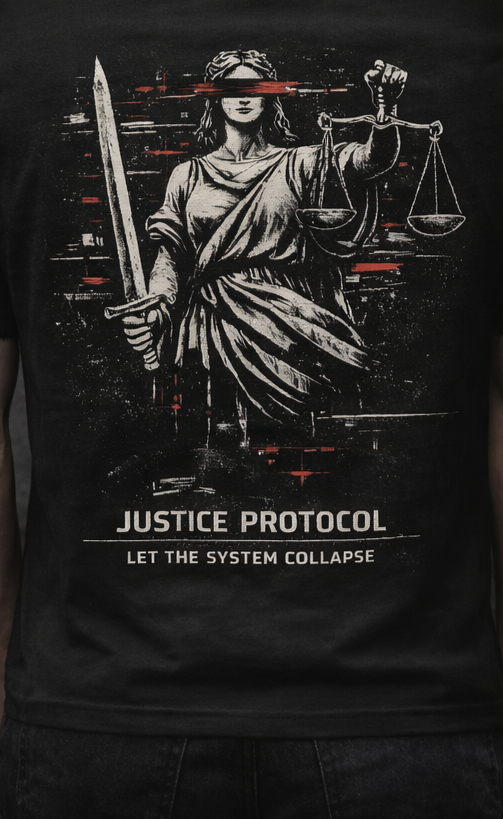 File_001: Justice_Protocol Unisex T-Shirt