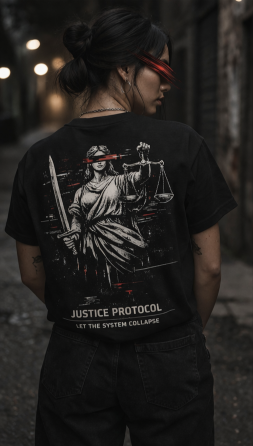 File_001: Justice_Protocol Unisex T-Shirt